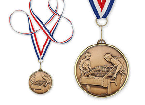 Bonzini medals GOLD, SILVER, BRONZE